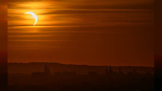Sonnenfinsternis – Dresden
