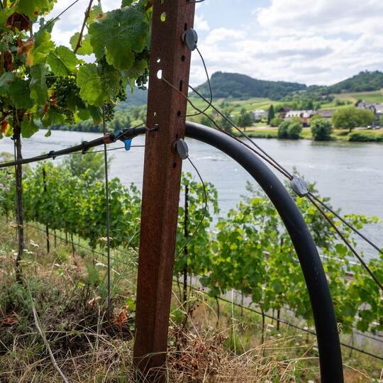 Trockenheit an den Steilhängen
