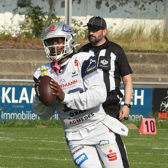 Die Wilddogs (hier Drequan Harris) müssen in Kiel ran. Jürgen Keller