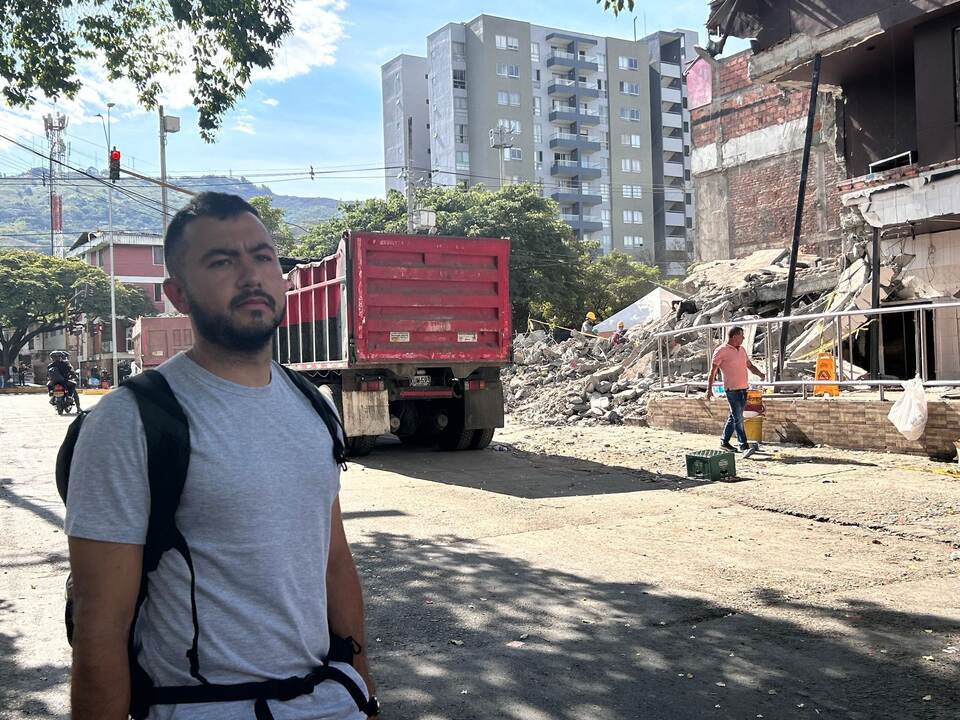 Nach dem Erdbeben in Kolumbien Nach dem Erdbeben in Kolumbien