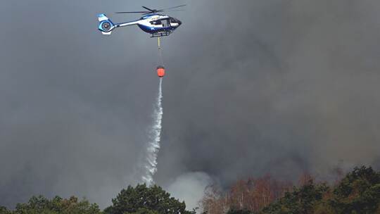 Waldbrand im Hürtgenwald Waldbrand im Hürtgenwald