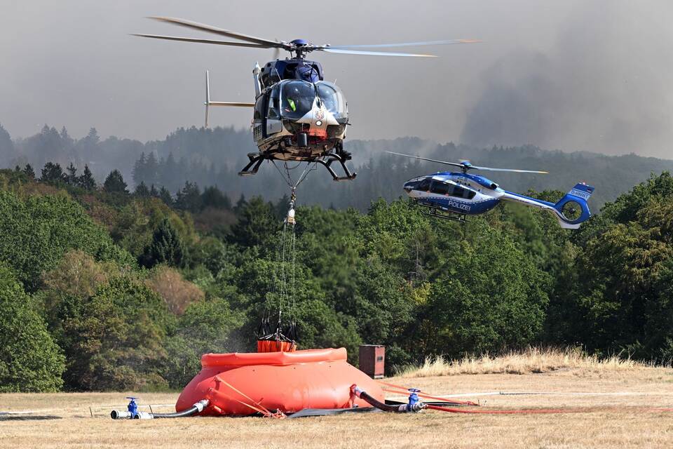 Waldbrand im Hürtgenwald Waldbrand im Hürtgenwald