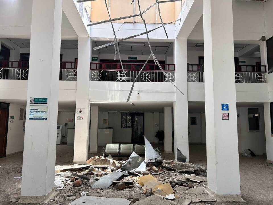 Nach dem Erdbeben in Kolumbien Nach dem Erdbeben in Kolumbien
