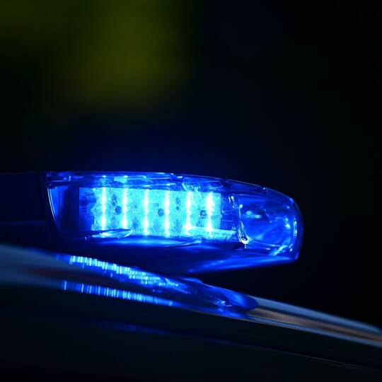 Blaulicht auf einem Polizeiauto