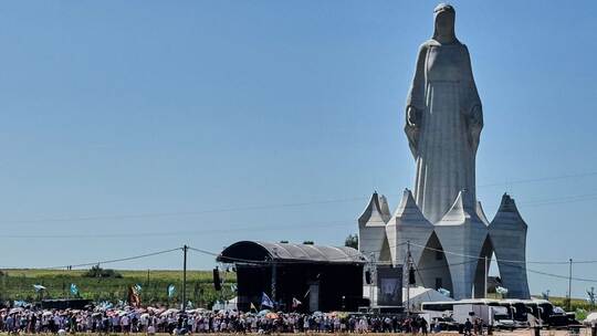 Größte Marienstatue Europas in Polen eingeweiht Größte Marienstatue Europas in Polen eingeweiht