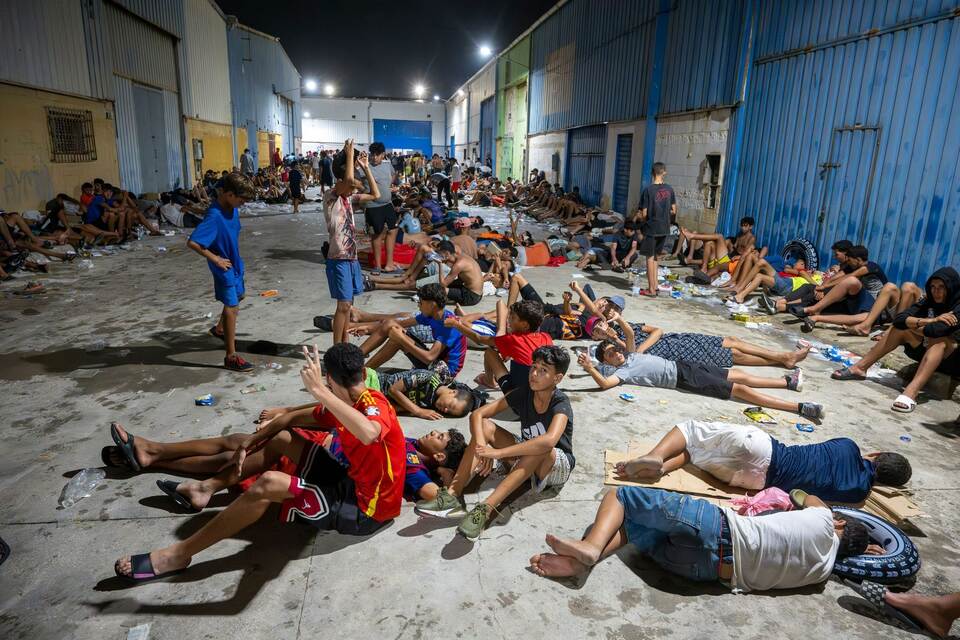 Migranten in Spanien - Exklave Ceuta Migranten in Spanien - Exklave Ceuta