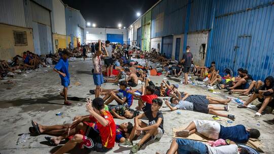 Migranten in Spanien - Exklave Ceuta Migranten in Spanien - Exklave Ceuta