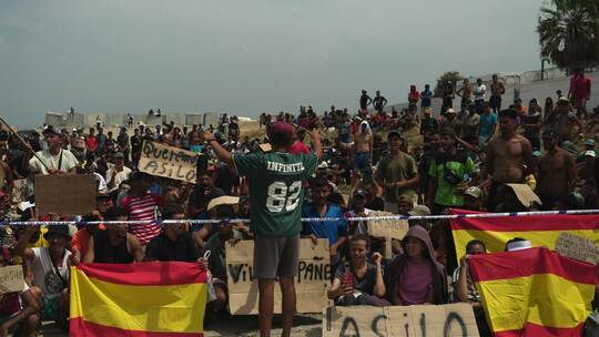 Migranten in Spanien - Ceuta Migranten in Spanien - Ceuta