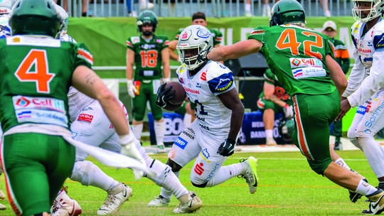 Trotz guter Chancen unterliegen die Pforzheimer in einer von Nervosität geprägten Partie bei den Kiel Baltic Hurricanes knapp mi