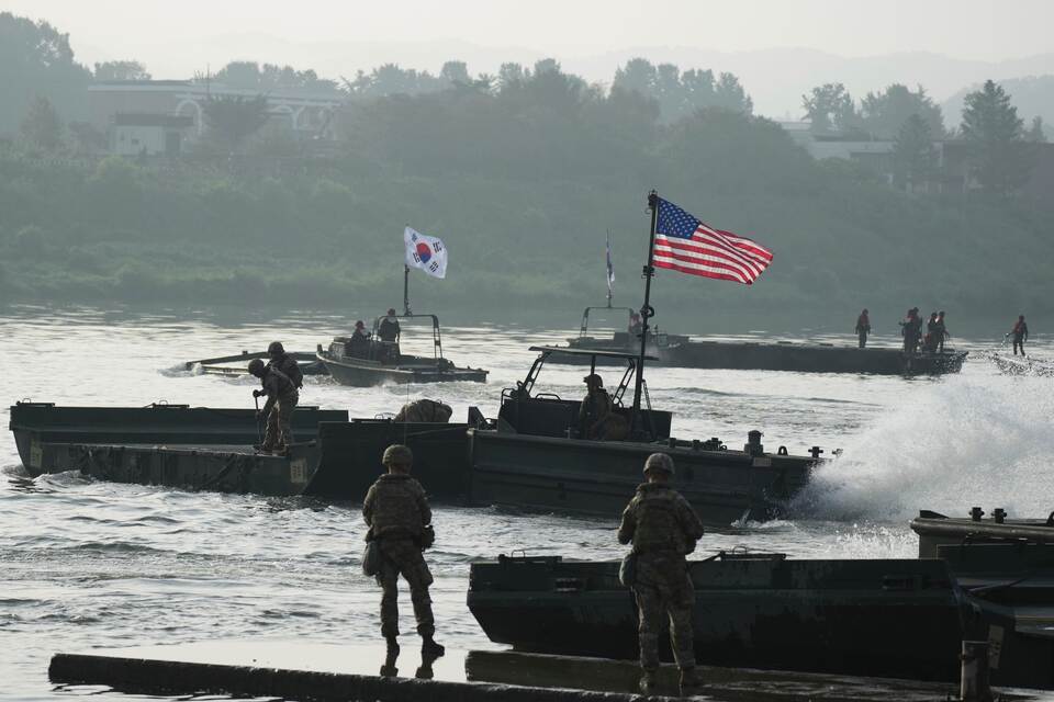 USA und Südkorea bei Militärübung «Ulchi Freedom Shield» USA und Südkorea bei Militärübung «Ulchi Freedom Shield»