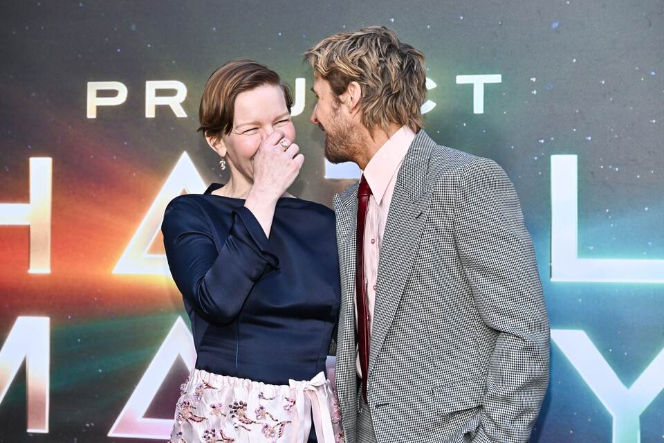 Sandra Hüller und Ryan Gosling Sandra Hüller und Ryan Gosling