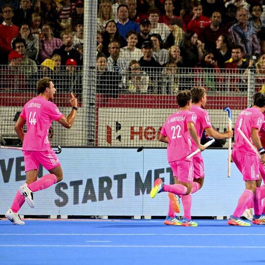 Hockey-WM: Deutschland - Belgien