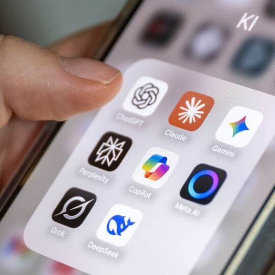 KI-Apps Smartphone
