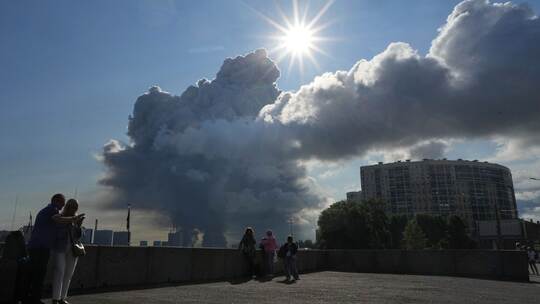 Ukraine-Krieg - Drohnenangriff auf St. Petersburg Ukraine-Krieg - Drohnenangriff auf St. Petersburg