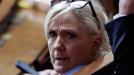 Die französische Rechtsnationale Marine Le Pen Die französische Rechtsnationale Marine Le Pen