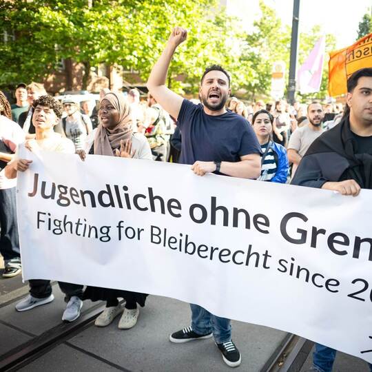 Demonstration "Gemeinsam gegen rassistische Migrationspolitik"
