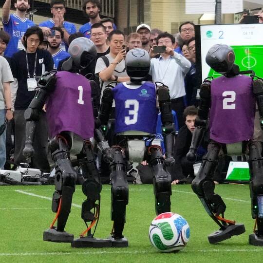Roboterfußball