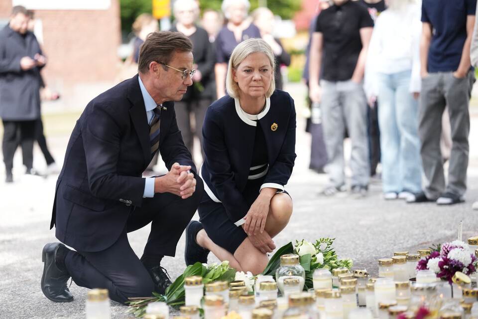 Schwert-Attacke in Schweden Schwert-Attacke in Schweden