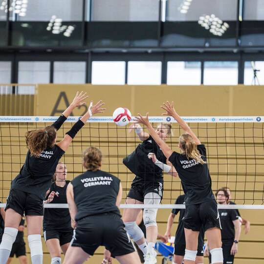 Die deutschen Volleyball-Frauen