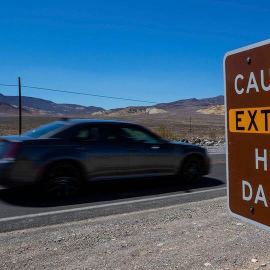 Hitze in den USA - Death Valley Tourismus