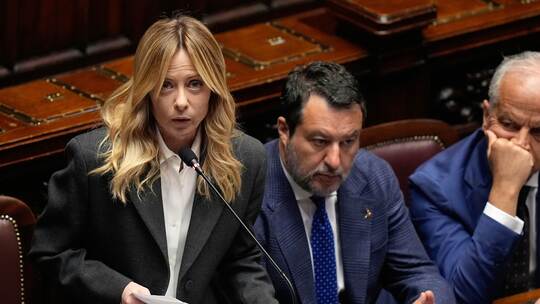 Italiens Ministerpräsidentin Giorgia Meloni Italiens Ministerpräsidentin Giorgia Meloni