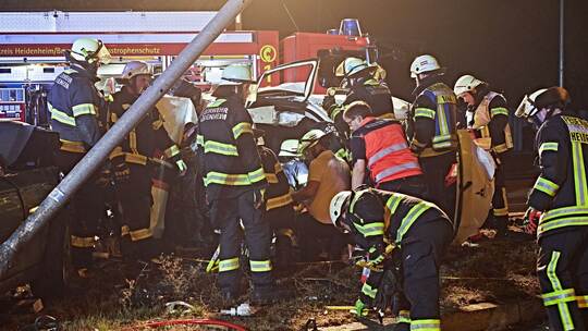 Verkehrsunfall in Heidenheim Verkehrsunfall in Heidenheim