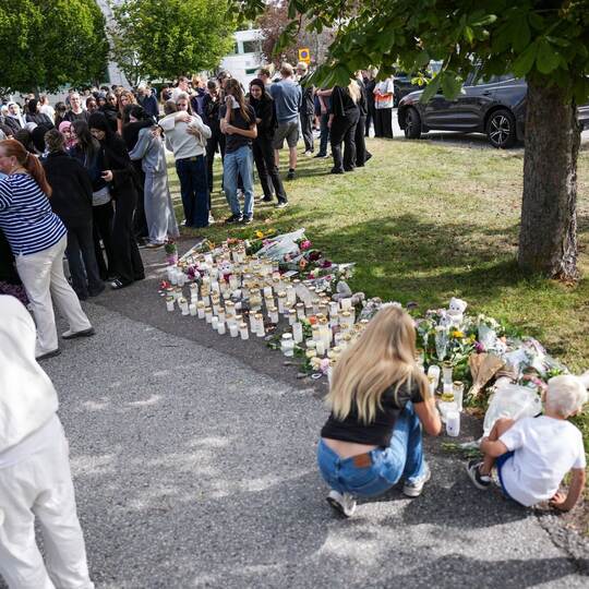 Schwert-Attacke in Schweden