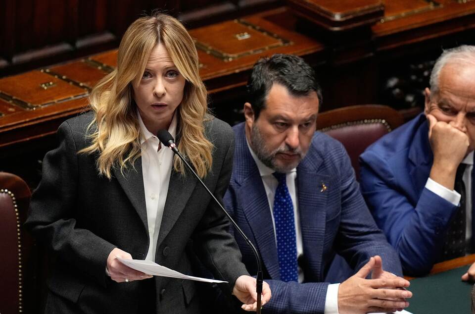 Italiens Ministerpräsidentin Giorgia Meloni Italiens Ministerpräsidentin Giorgia Meloni
