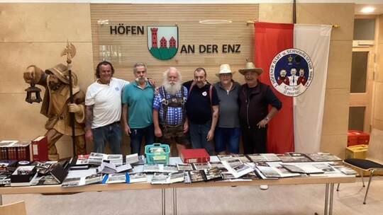 Ein Abschied vom Bartclub mit Wehmut: (von links) Jens Müller, Ottmar Glauner, Herbert Dobner, Jörg Diamantopoulos, Volker Hess
