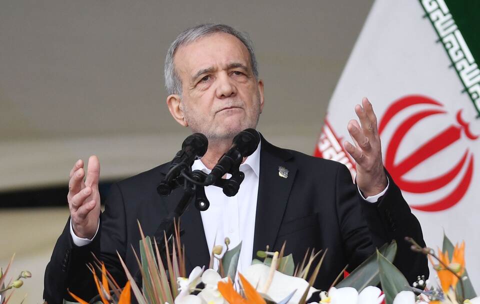 Iranischer Präsident Massud Peseschkian Iranischer Präsident Massud Peseschkian
