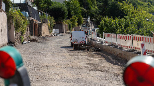 Ende Oktober soll die Sanierung der Alten Pforzheimer Straße beendet sein. Laut Stadtverwaltung ist dieser Zeithorizont sehr rea