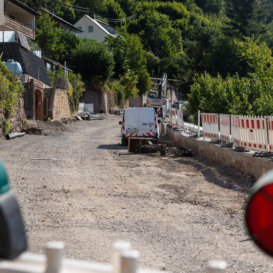 Ende Oktober soll die Sanierung der Alten Pforzheimer Straße beendet sein. Laut Stadtverwaltung ist dieser Zeithorizont sehr rea