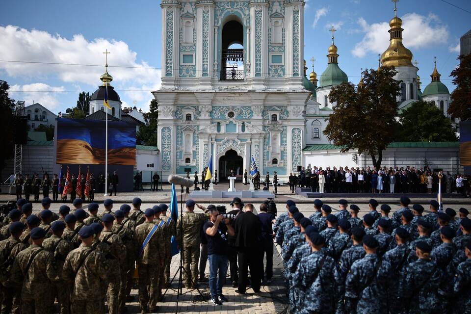 35. Jahrestag der Unabhängigkeit der Ukraine