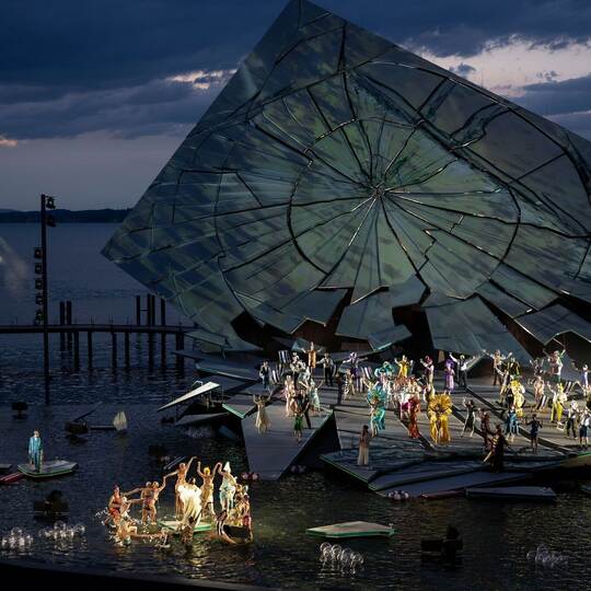 Bregenzer Festspiele - Fotoprobe Giuseppe Verdis «La traviata»