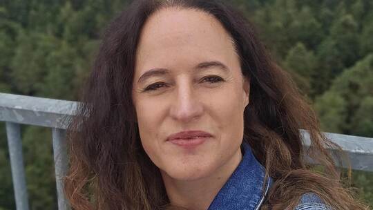 Isabel Klink hat ihren Besuch auf dem Schömberger Aussichtsturm trotz Panne genossen. Foto: Klink
