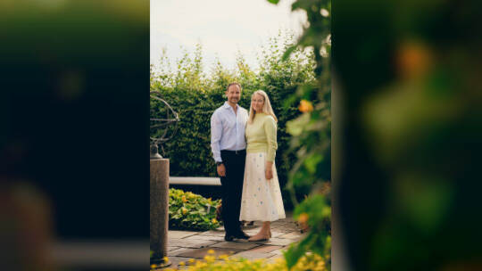 Norwegisches Kronprinzenpaar Haakon und Mette-Marit