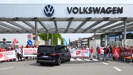 VW-Betriebsversammlungen - Werk Zwickau