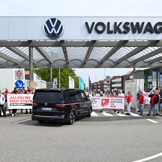 VW-Betriebsversammlungen - Werk Zwickau