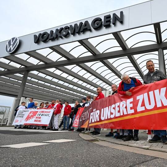 VW-Betriebsversammlungen - Werk Zwickau
