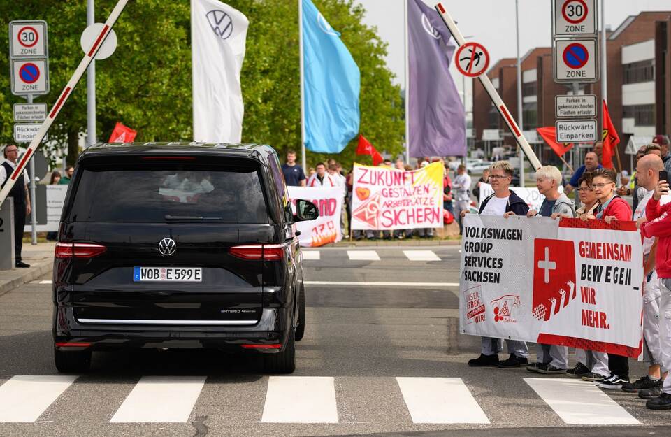VW-Betriebsversammlungen - Werk Zwickau VW-Betriebsversammlungen - Werk Zwickau