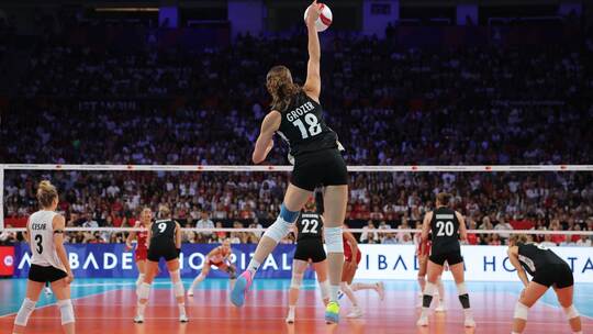 Volleyball-EM - Deutschland - Türkei Volleyball-EM - Deutschland - Türkei