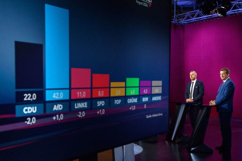 MDR-Wahlarena mit den Spitzenkandidaten zur Landtagswahl MDR-Wahlarena mit den Spitzenkandidaten zur Landtagswahl
