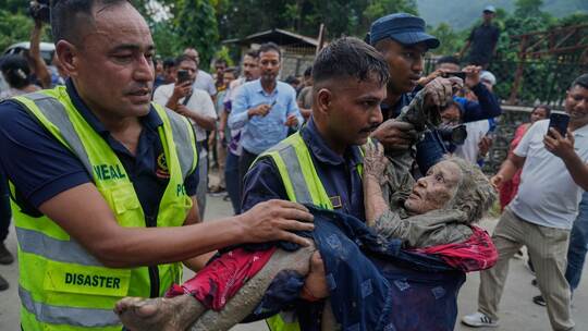 Sturzflut an Grenze zwischen China und Nepal Sturzflut an Grenze zwischen China und Nepal
