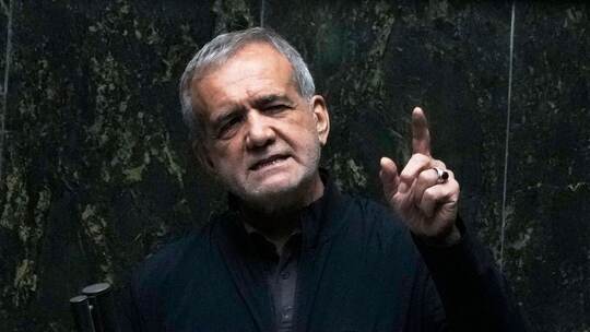 Irans Präsident Peseschkian Irans Präsident Peseschkian