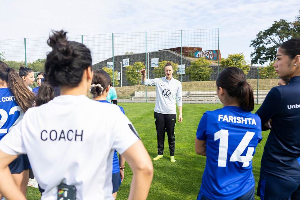 Media Day afghanisches Nationalteam beim VfL Wolfsburg Media Day afghanisches Nationalteam beim VfL Wolfsburg