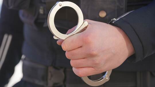 Polizei Handschellen - Symbolbild Polizei Handschellen - Symbolbild