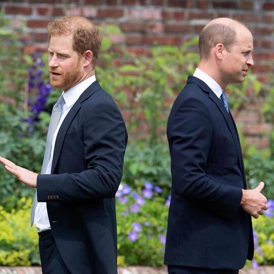Prinz William und Prinz Harry