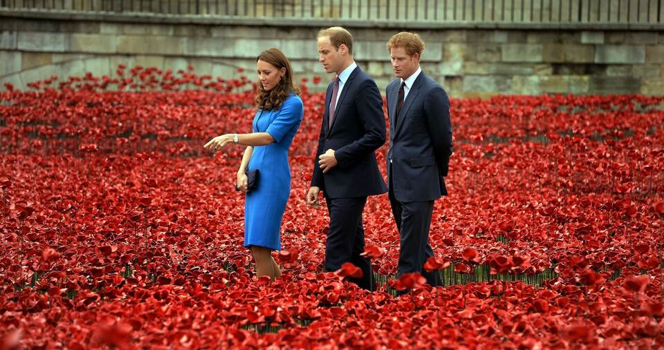 Kate, Prinz William und Prinz Harry Kate, Prinz William und Prinz Harry