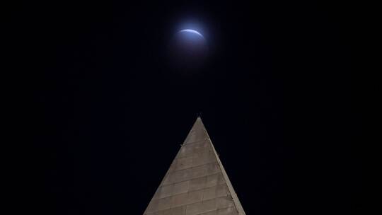 Partielle Mondfinsternis - USA