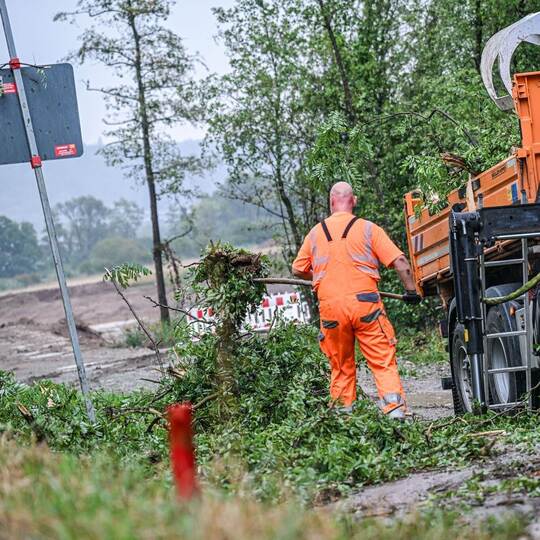 Unwetter in Baden-Württemberg